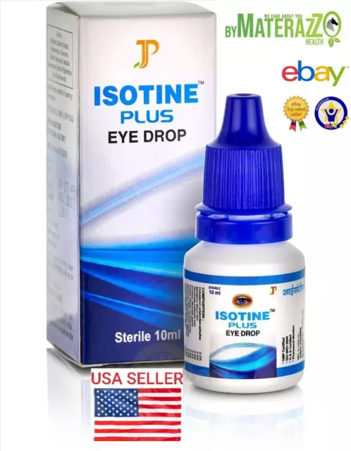 Cataract Augentropfen Ablaufdatum 04/2025 Offiziell USA Isotine Plus Glaukom