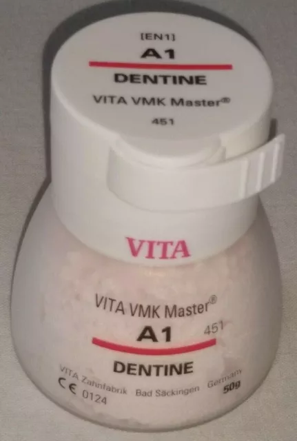 Vita Vmk Master Shades pour céramique 50 Gm. Dentine A1 Dentisterie...