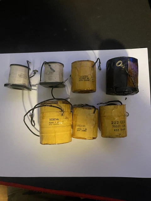 Lot Of Otis Coils