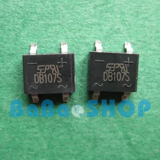 10pcs ~ 1000pcs New DB107S DF10S 1A 1000V SMD Bridge Rectifiers SOP-4