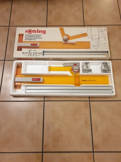 Rotring Zeichenmaschine A2 in OVP. Rotring Art.522402
