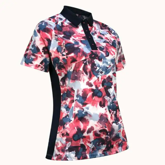 Callaway Ladies Floral Polo FRUIT DOVE