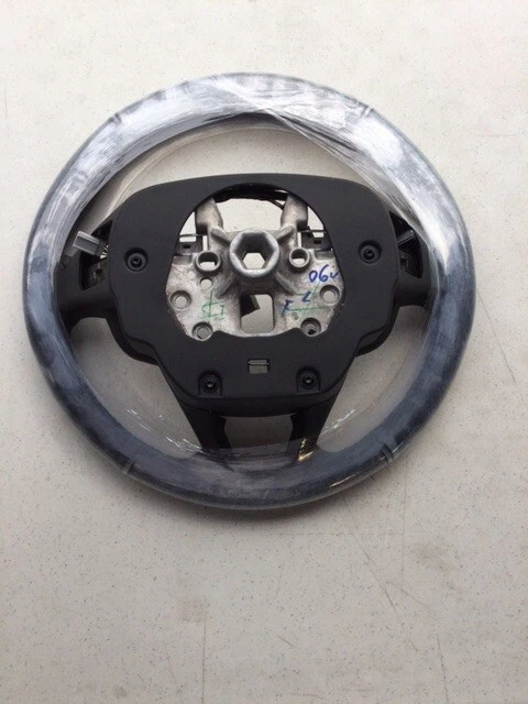 Genuine Ford Steering Wheel BL3Z-3600-BC – Non-Leather Gray With Cruise Control, Fits 2011-2014 F-150 Steel Gray Interiors