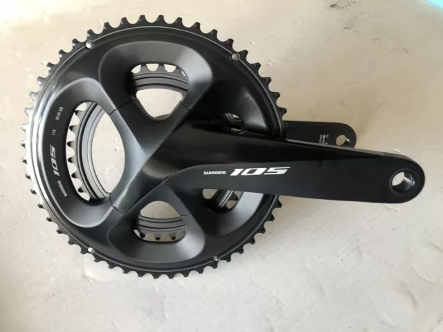 NEW Shimano R7000 105 Compact Crankset 50/34 172.5 Fit Ultegra/Dura Ace 11 Speed