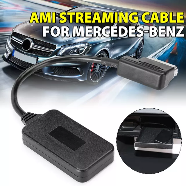 Wireless Interface bluetooth Music Adapter Cable Media For Mercedes Benz AMI MMI