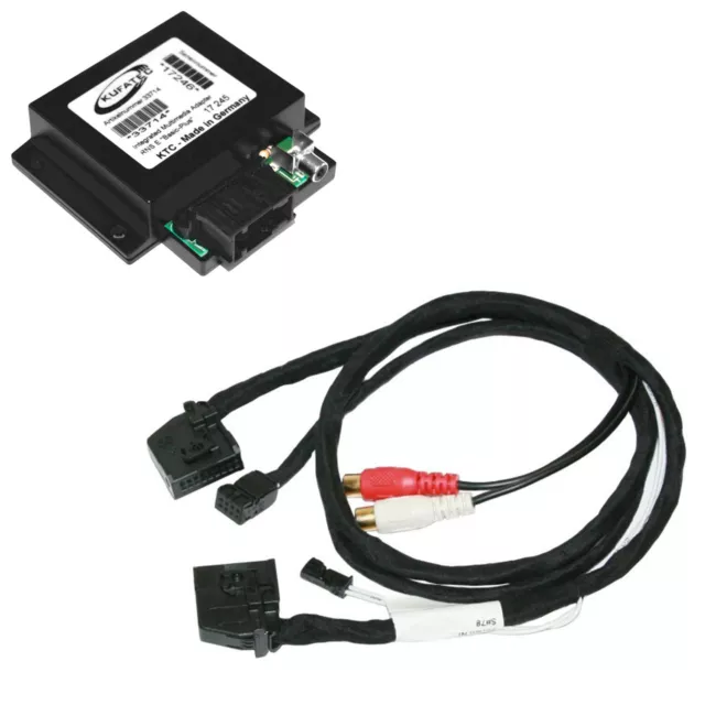 Para Mercedes Comand 2.0 Original Kufatec Multimedia Adaptador DVD Dvb-T Etc.