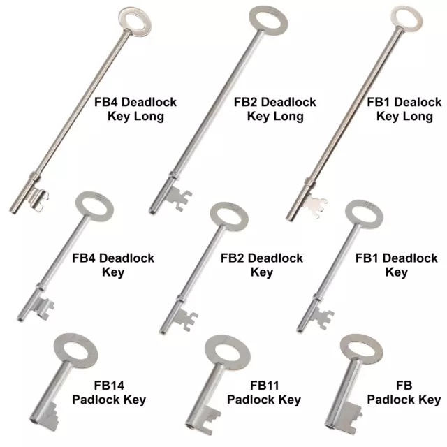 FB Keys Fire Brigade FB1 FB2 FB4 FB11 FB14 FB LONG FB Keys Deadlocks Padlocks