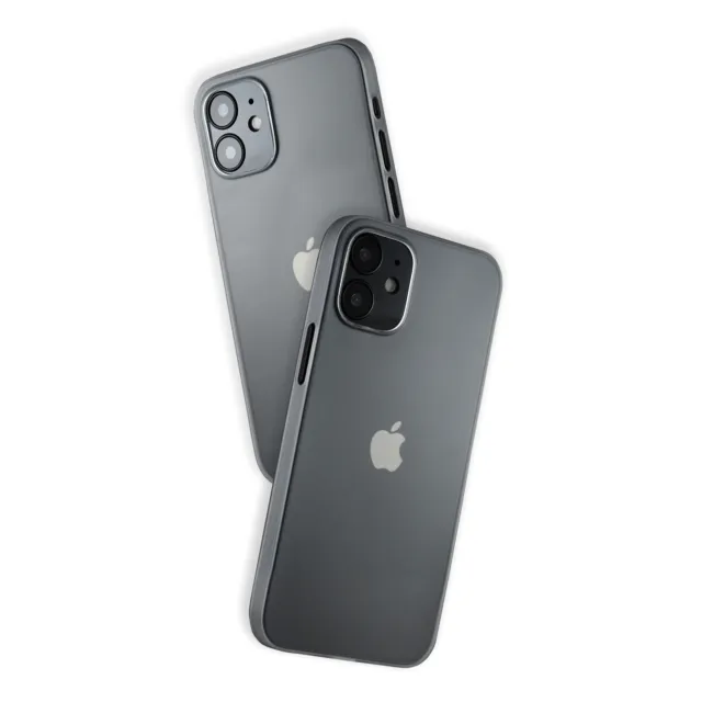 Ultradünne [0,1 mm] iPhone 12 Mini, Pro & Max Hülle | Matt Slim Hartlicht Abdeckung 10
