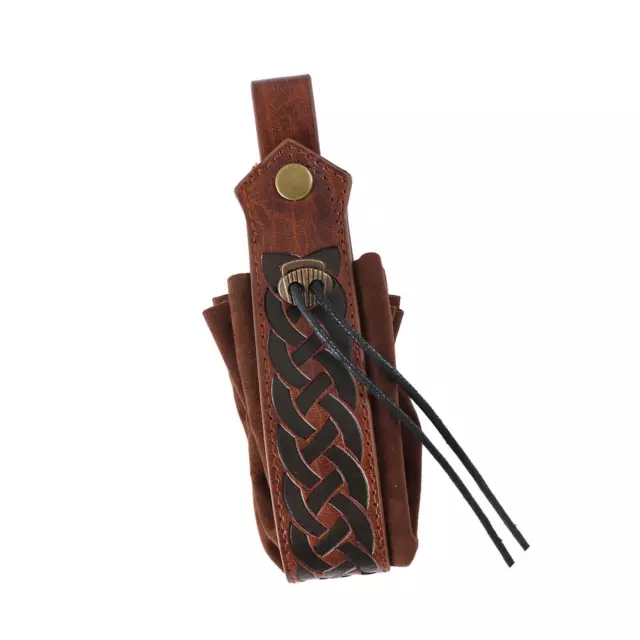 Pochette de ceinture en PU pour chevalier médiéval, sac de ceinture de