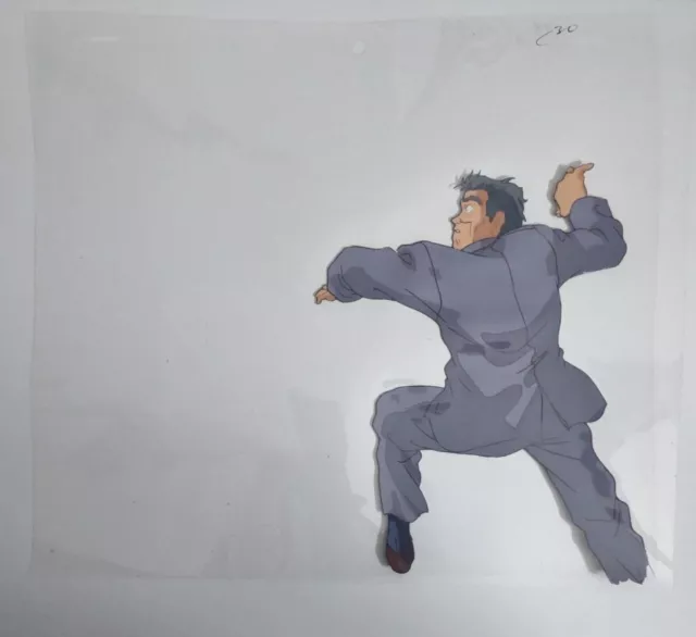 Spriggan Anime Production Cel Yu Ominae Running 1998 Otomo Katsuhiro Japan