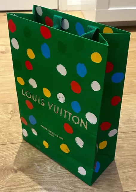 Louis Vuitton 3D Rainbow Shopping Bag Limited Christmas Gifts Xmas  7.1in/8.6in
