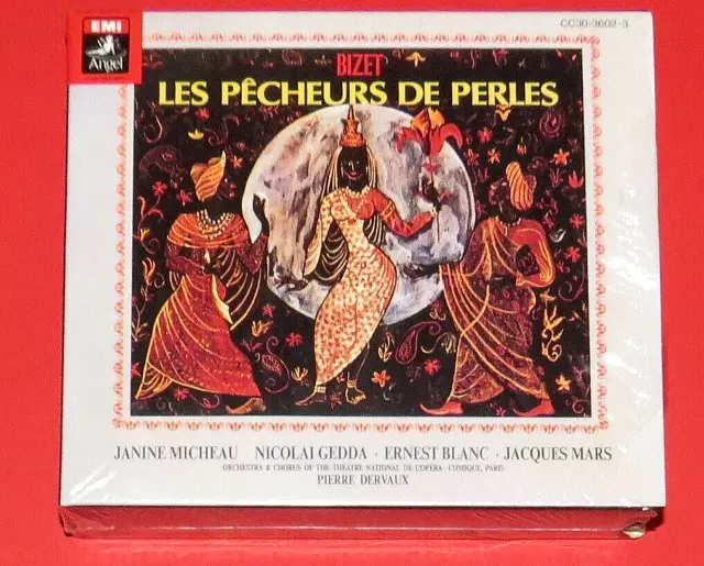 Bizet - Les pecheurs de perles (Pierre Dervaux) -- 2er-CD / Klassik