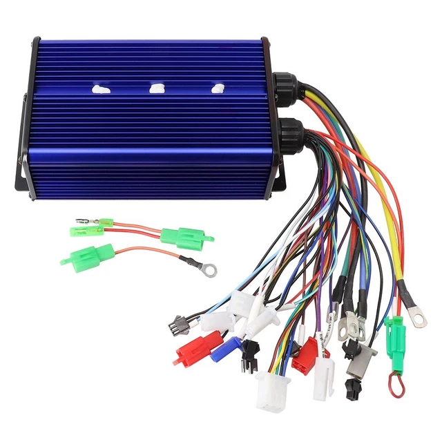 Contrôleur Double Entraînement 48V 25A 1200W Pour Vélo électrique/scooter – Moteur Brushless, Compatible ATV Go-kart
