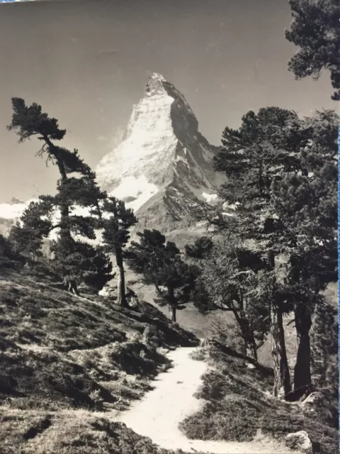 AK PPC Schweiz 🇨🇭Zermatt Matterhorn 4478 m 29.09.1959 Matterhorn Stempel - USA 2