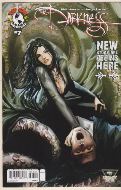 The Darkness #7. Sejic cover (B)  (Top Cow / Image - 2007 Series) vfn+