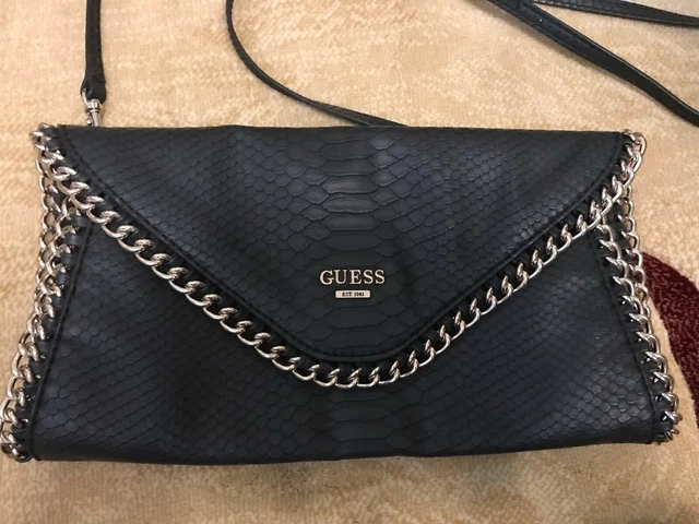 Pochette clearance guess blanche