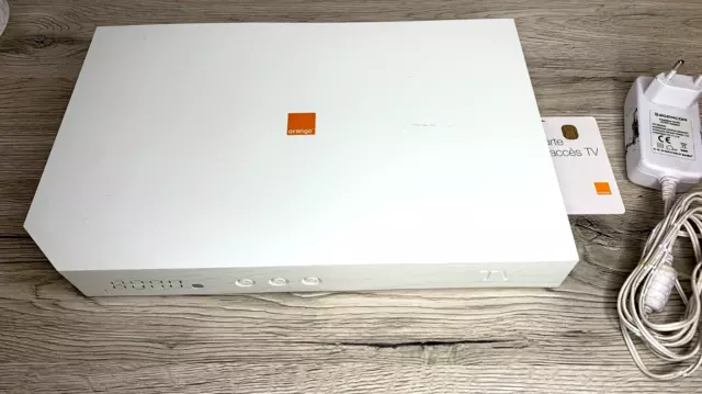 Décodeur Orange Livebox TV UHD 90 S RECY Sagemcom + Alimentation Officielle