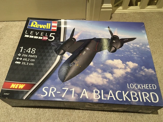 Revell 04967 Lockheed SR-71 A Blackbird 1/48 Revell 04967 Lockheed SR-71 A Blackbird 1/48