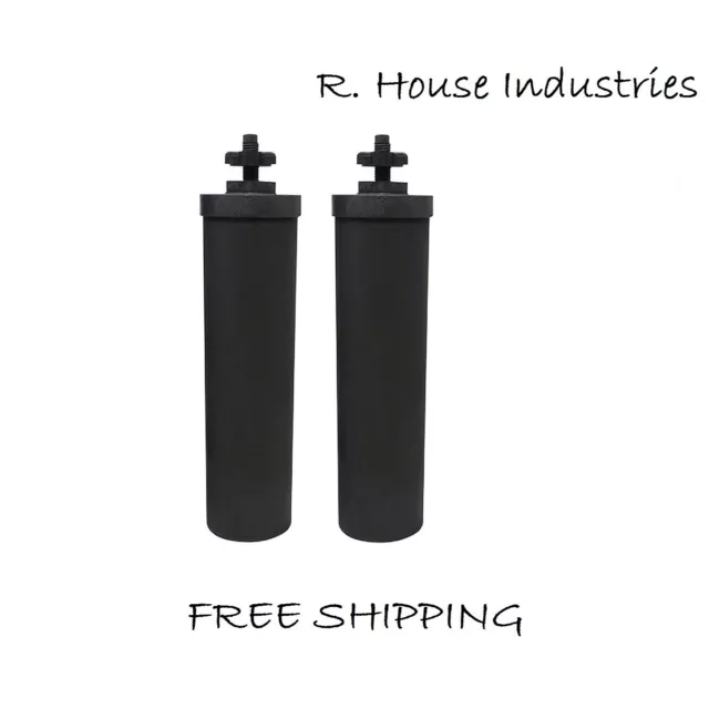 Travel Berkey Water Filter System with 2 Black Filters FREE Ship New 3