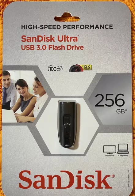 SanDisk Ultra 256GB USB 3.0 Flash Drive ** NEW **