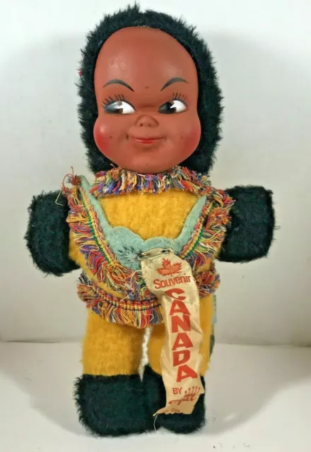 Vintage REGAL Inuit Eskimo Souvenir Baby Doll Made in Canada A