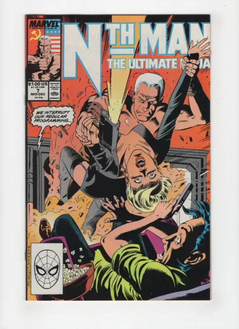 Nth Man The Ultimate Ninja #7  (Marvel Comics 1989)