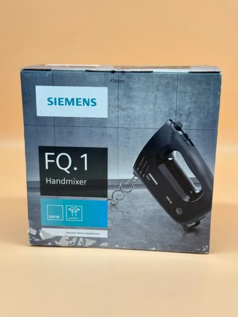 Siemens MQ96500 500W Handrührer - Schwarz/Grau Handmixer Küchengerät #KT552O