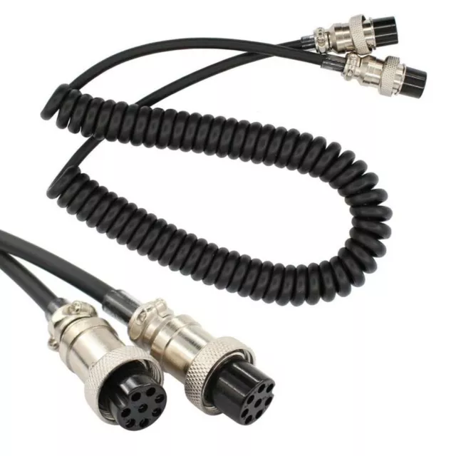 High Quality 8 Pin Female Mic Cable Cord for Kenwood Transceiver MC 60A MC 90