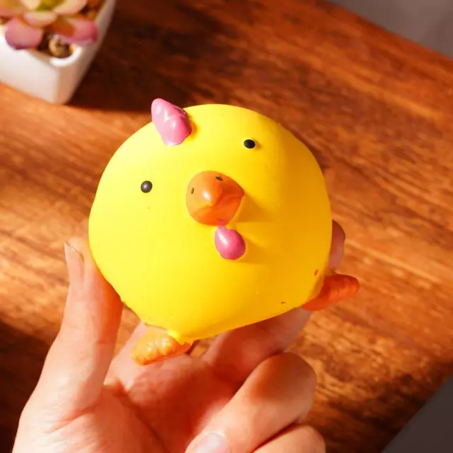 Rubber Screaming Chicken Cow Pig Squeaking Training Chewing Lot Pet J9 Toy O1P2