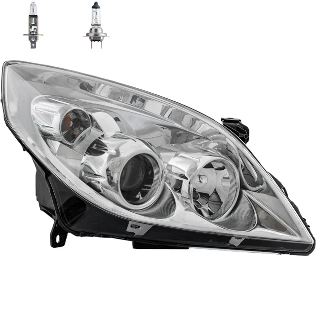 Headlight Right Opel Vectra C Signum 09.05- >> chrom Valeo H7 +H1 1370430