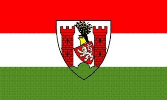 Aufkleber Spremberg Flagge Fahne 8 x 5 cm Autoaufkleber Sticker