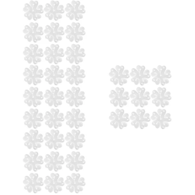 200 PCs wiederverwendbare Blumenformballon -Cliphalter Geburtstag