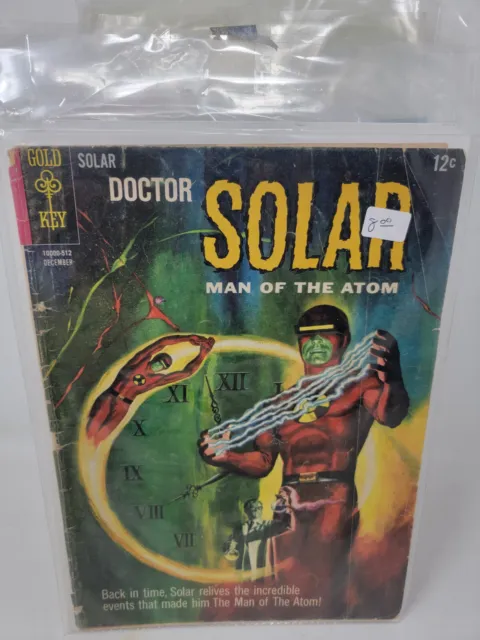 Doctor Solar Man Of The Atom #15 Gold Key Silver Age *1965* 3.0
