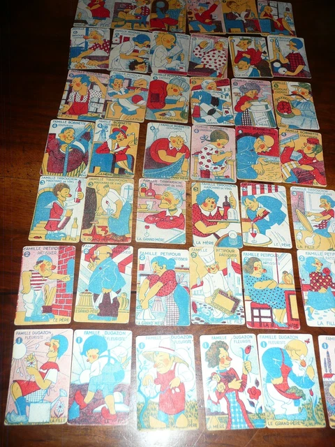 CARTES ! JEU de 7 Familles ! ancien ! Métier ! EUR 6,00 - PicClick FR
