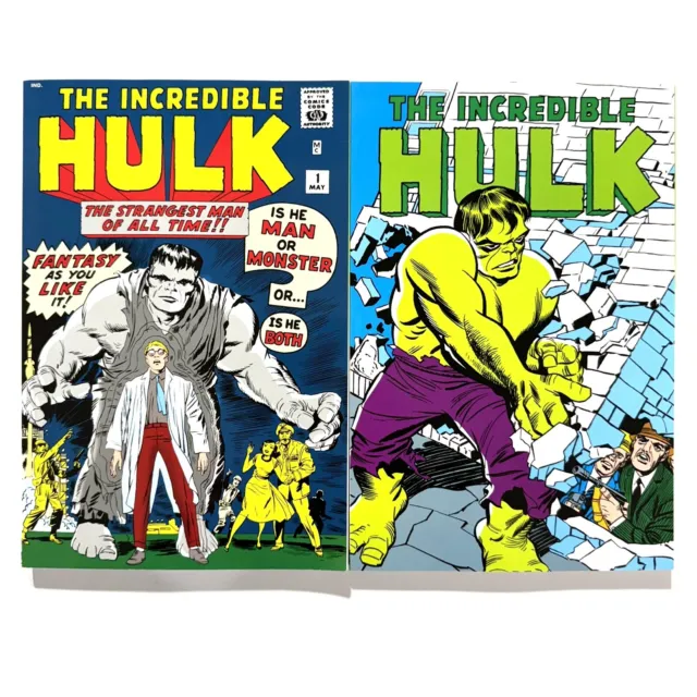 Mighty Marvel Masterworks Incredible Hulk Vol 1 & Vol 2 New Unread $5 Flat Ship