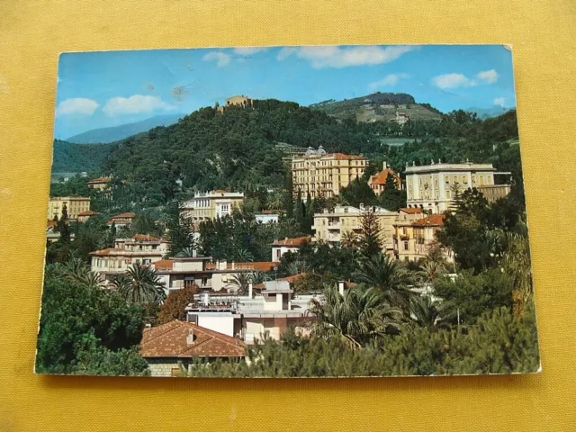 (FG.R93) BORDIGHERA - ZONA ALBERGHIERA, ALBERGHI (vg 1965, ed. Marzari) Imperia