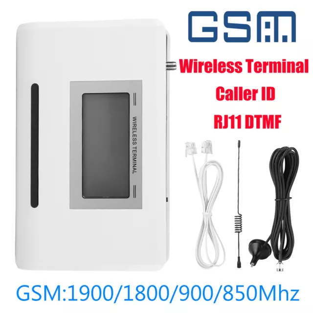 Fixed Wireless Terminal GSM Gateway LCD Fit for Connecting Desktop Phone Alarm