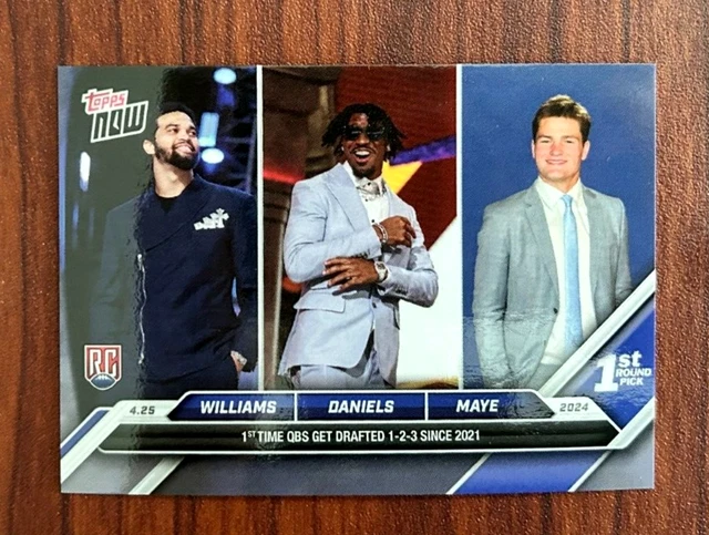 RELEASE DAY 🚨 2024 Topps Midnight Football HOBBY ✨🌃 CHASE Caleb Williams, Jayden Daniels, Drake Maye, Bo Nix, & More ROOKIE AUTOS ✍🏼 AVAILABLE @ THE SANDLOT