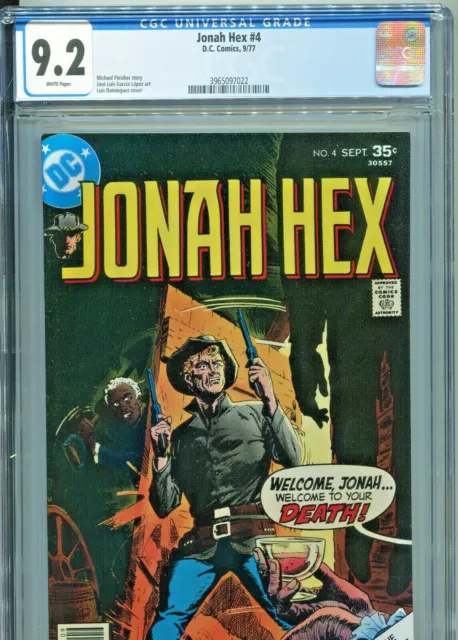 Jonah Hex #4 (DC Comics 1977) CGC Certified 9.2