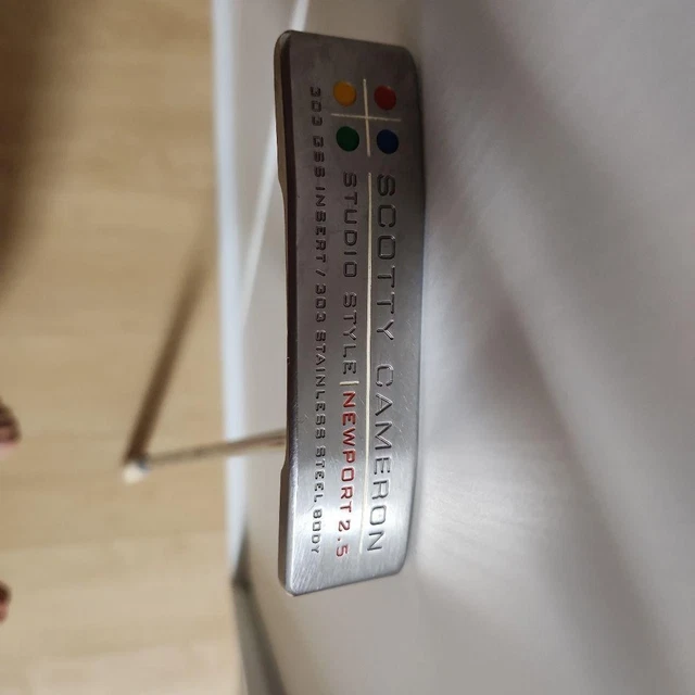 Putter Scotty Cameron Studio Design N°2, 35 Pouces, Main Droite, Acier, Avec Headcover