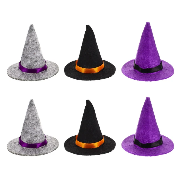 6 piezas Sombrero Mago Botella de Vino Cubierta Botella Cubierta Botella Decoración Manual Bebé