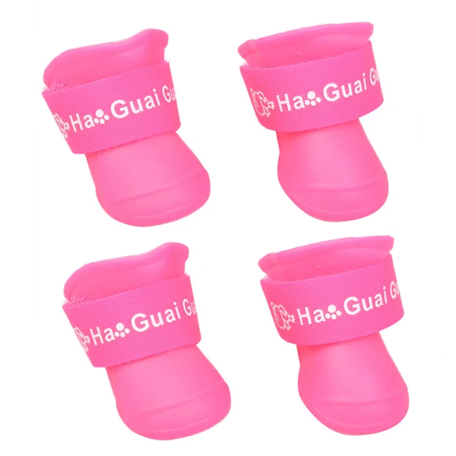 M Perros Botas Sobrezapatos Latex Para Lluvia Botas Perro Pequeño