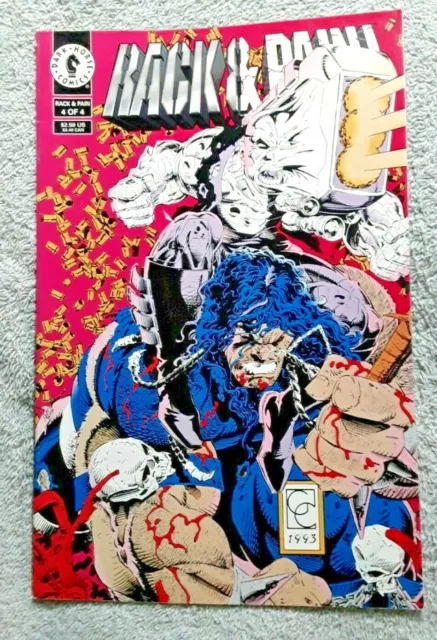 Rack And Pain Dark Horse Comics Issue #4 June 1994