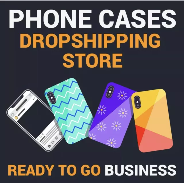 Premium PHONE CASES Dropship Website Business | FULLY STOCKED + FREE MARKETING
