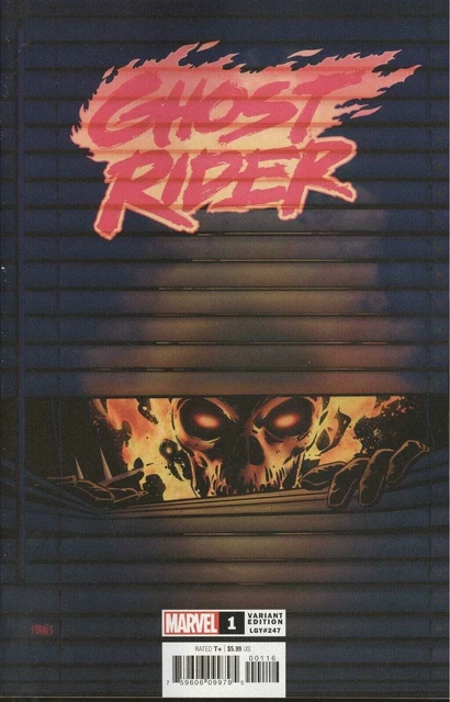 Ghost Rider (11th Series) #1I VF/NM; Marvel | 247 Window Shades Fornes - we comb