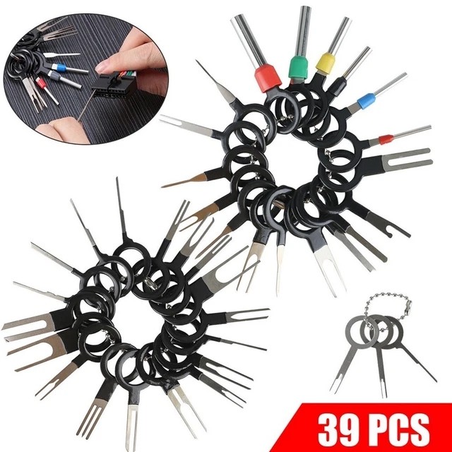Kit 76 Pcs Outils De Suppression De Terminal - Extracteur Broches Câblage Voiture Connecteur - Réparation Électrique
