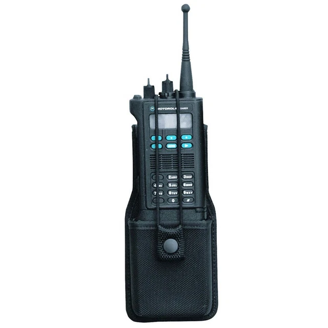 Bianchi Model 7314S AccuMold Universal Radio Holder With Swivel Black - 1016230
