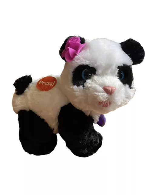 Furreal friends pom pom my baby on sale panda pet