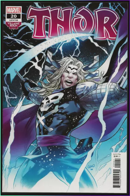 Thor #20 (2022) 1Er Dios De Los Martillos Greg Tierra Villanos Reinado Variante Maravilla Casi Nuevo