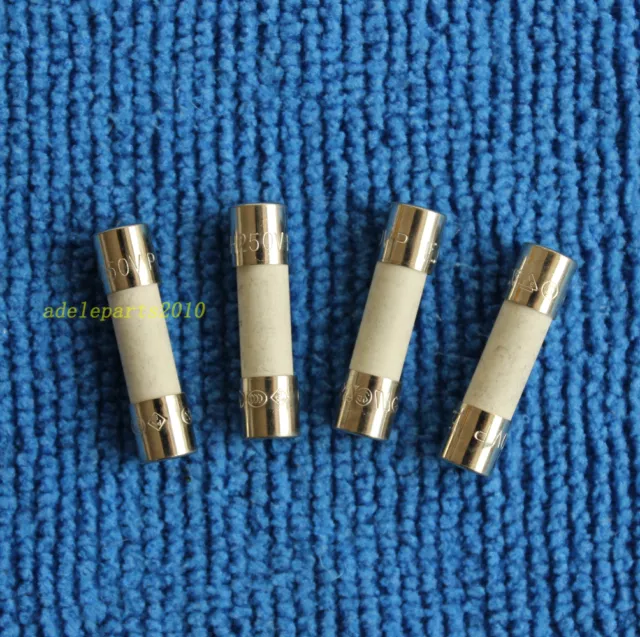 5pcs 12A 250v Slow-Blow Ceramic Fuses,T12AH250V T12a 12 amp, 5x20mm NEW